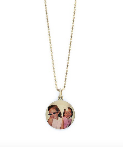 Charming Double Sided Personalized Pendant | SEHGAL GOLD ORNAMENTS PVT. LTD.